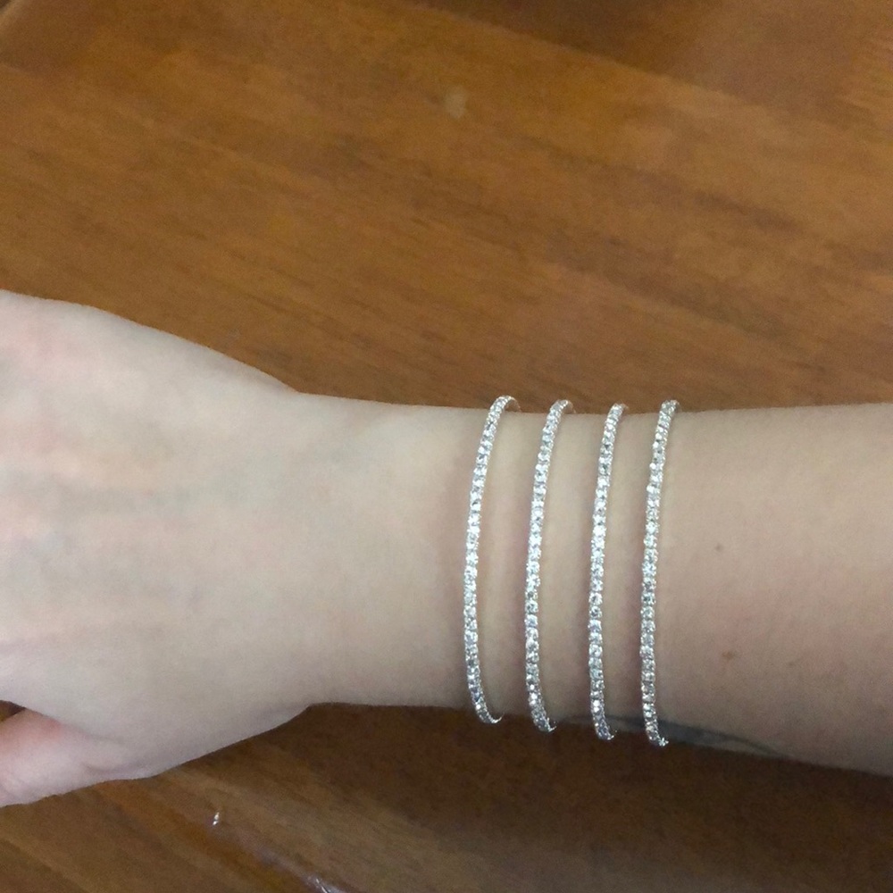 Crystal Wedding Cuff Bracelet